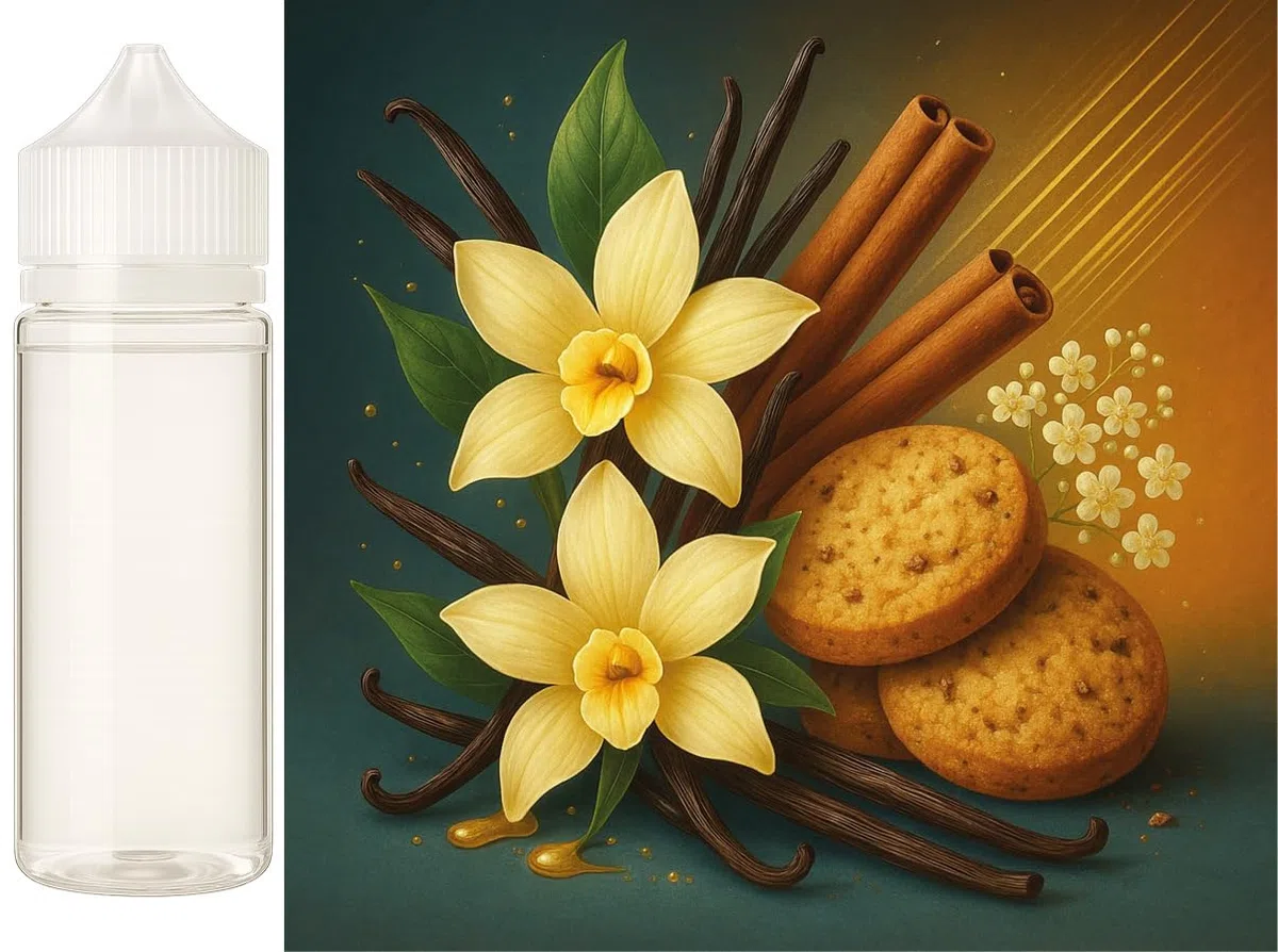 Ginger Cookie Cream – waniliowe ciastko korzenne aromat koncentrat – Wegański – Sasami – 100ml