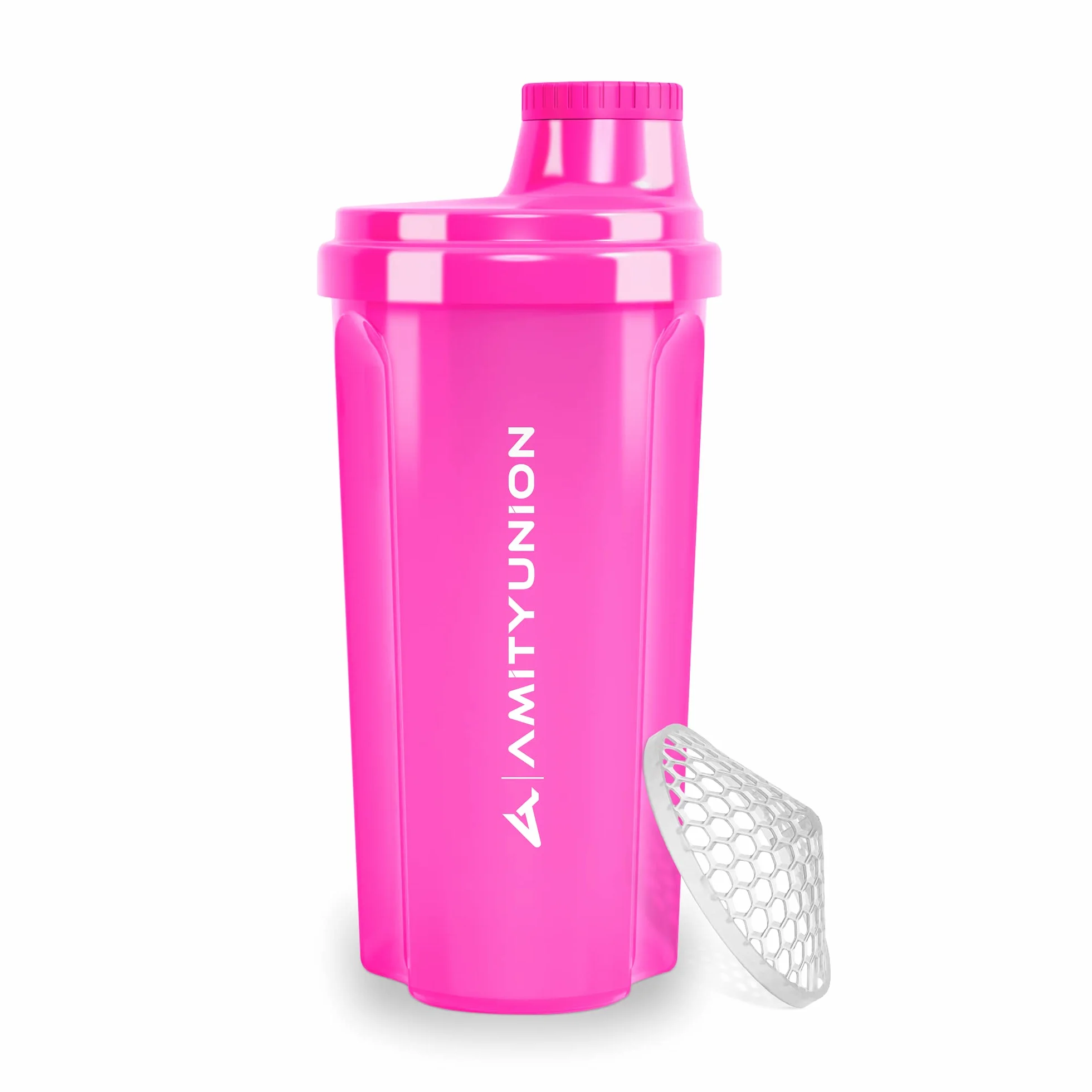 Heaven" shaker do białek białkowych 500 ml, zabezpieczony przed wyciekiem, bez BPA, z sitkiem i skalą, oryginalny - do kremowych serwatek w proszku z białkiem, shakesów, izolatów białkowych i