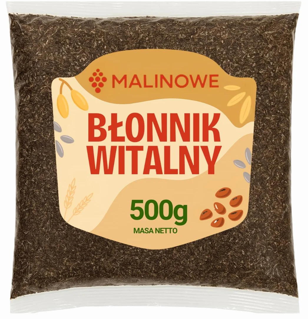 MALINOWE BŁONNIK WITALNY 500g DOSKONAŁY