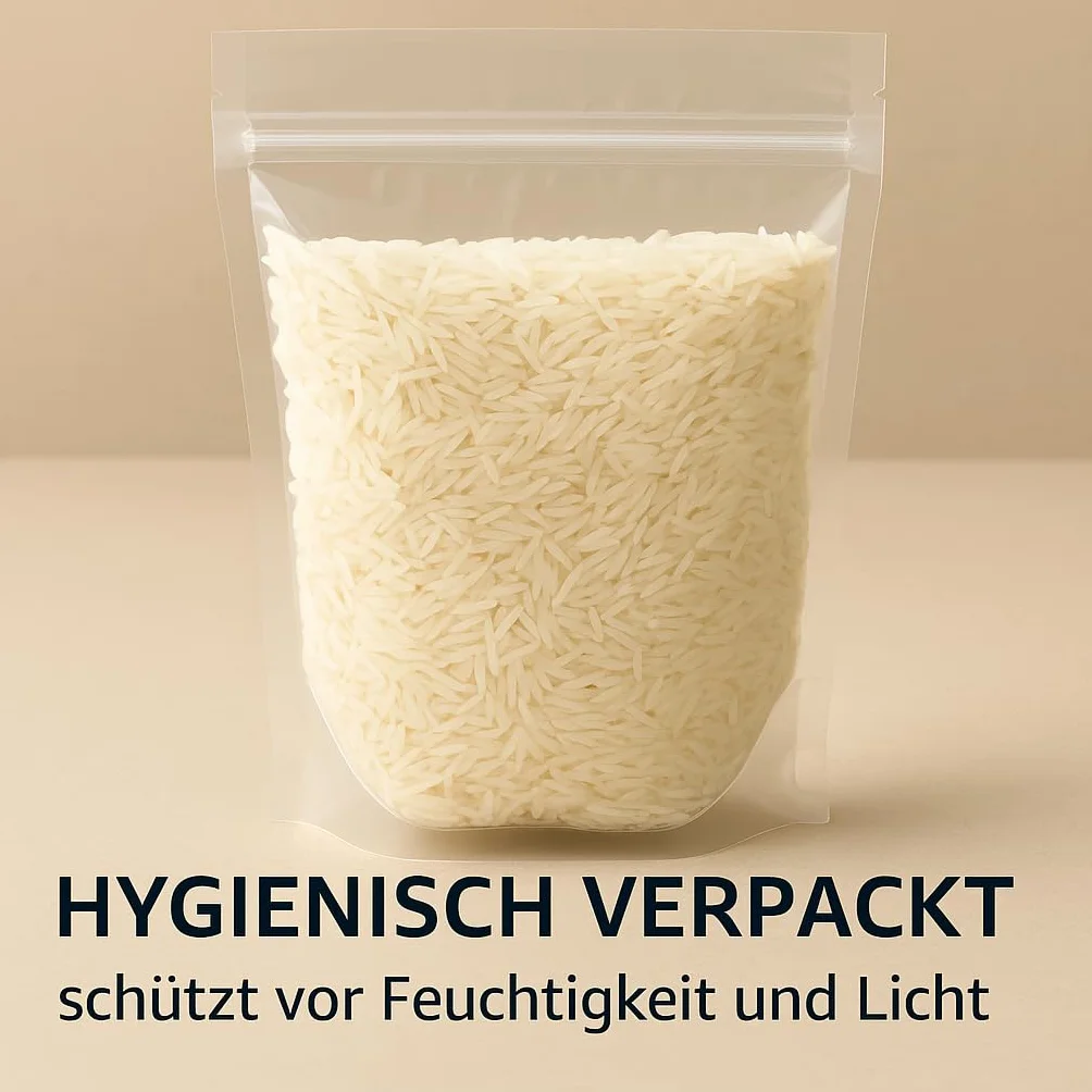 Ryż basmati biały 1 kg pachnący, długoziarnisty luźny gotowy do gotowania potraw azjatyckich