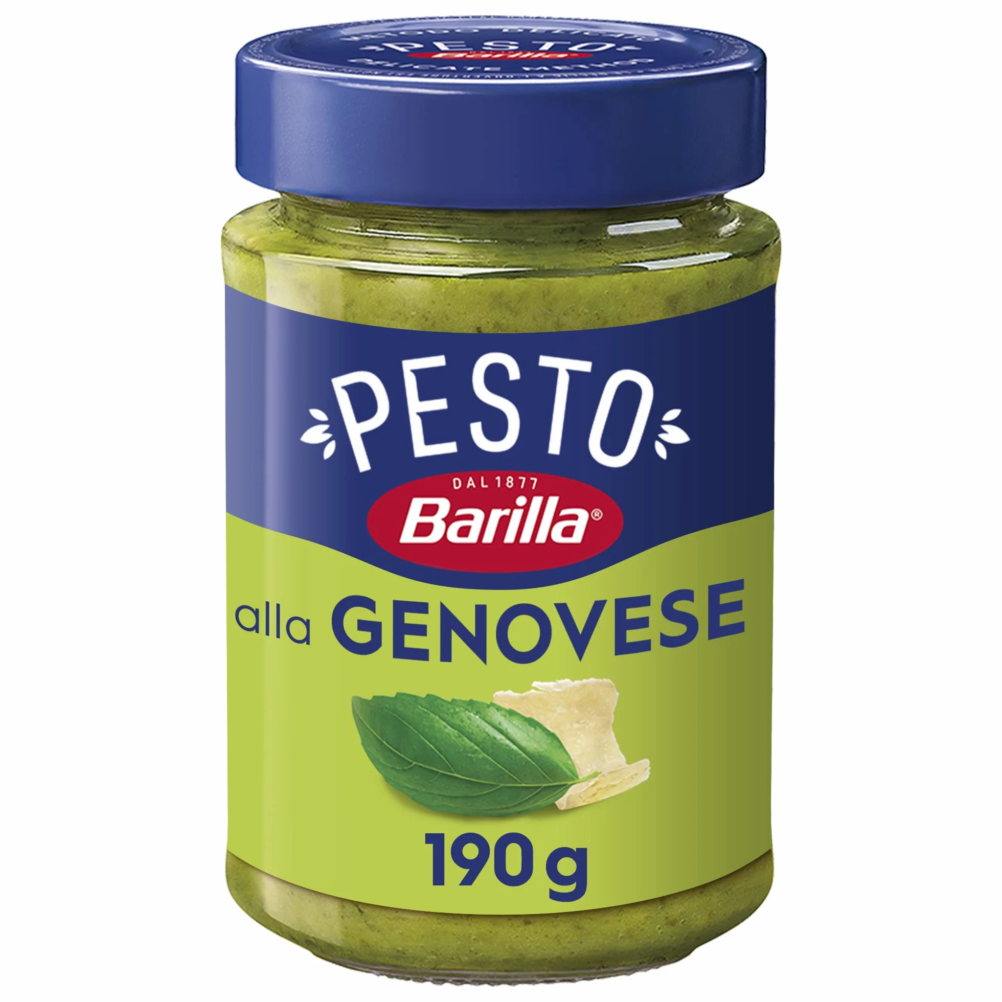 Włoskie pesto alla Genovese z parmezanem Barilla produkt na włoski rynek