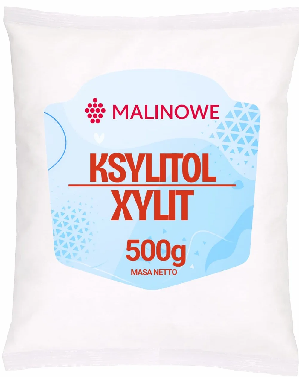 Malinowe KSYLITOL 500g Naturalny Cukier Brzozowy Słodzik
