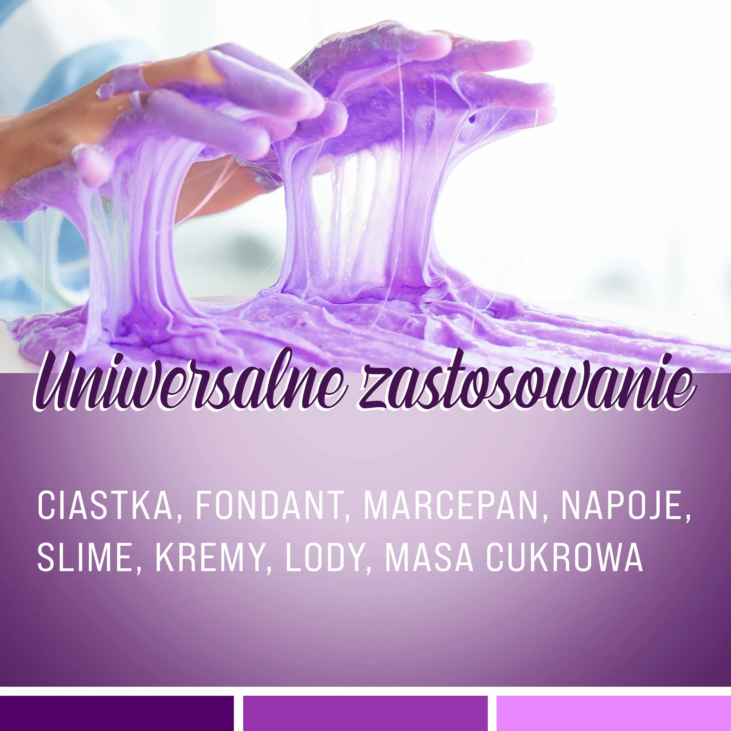 Belissia Barwnik Spożywczy Fioletowy 10ml, wysoko skoncentrowany barwnik, wyprodukowany w Niemczech, bez cukru, płynny, do barwienia napojów, ciast, ciasta, polew i wielu innych.