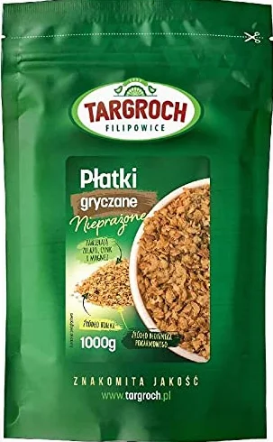 Płatki gryczane 1000g Targroch