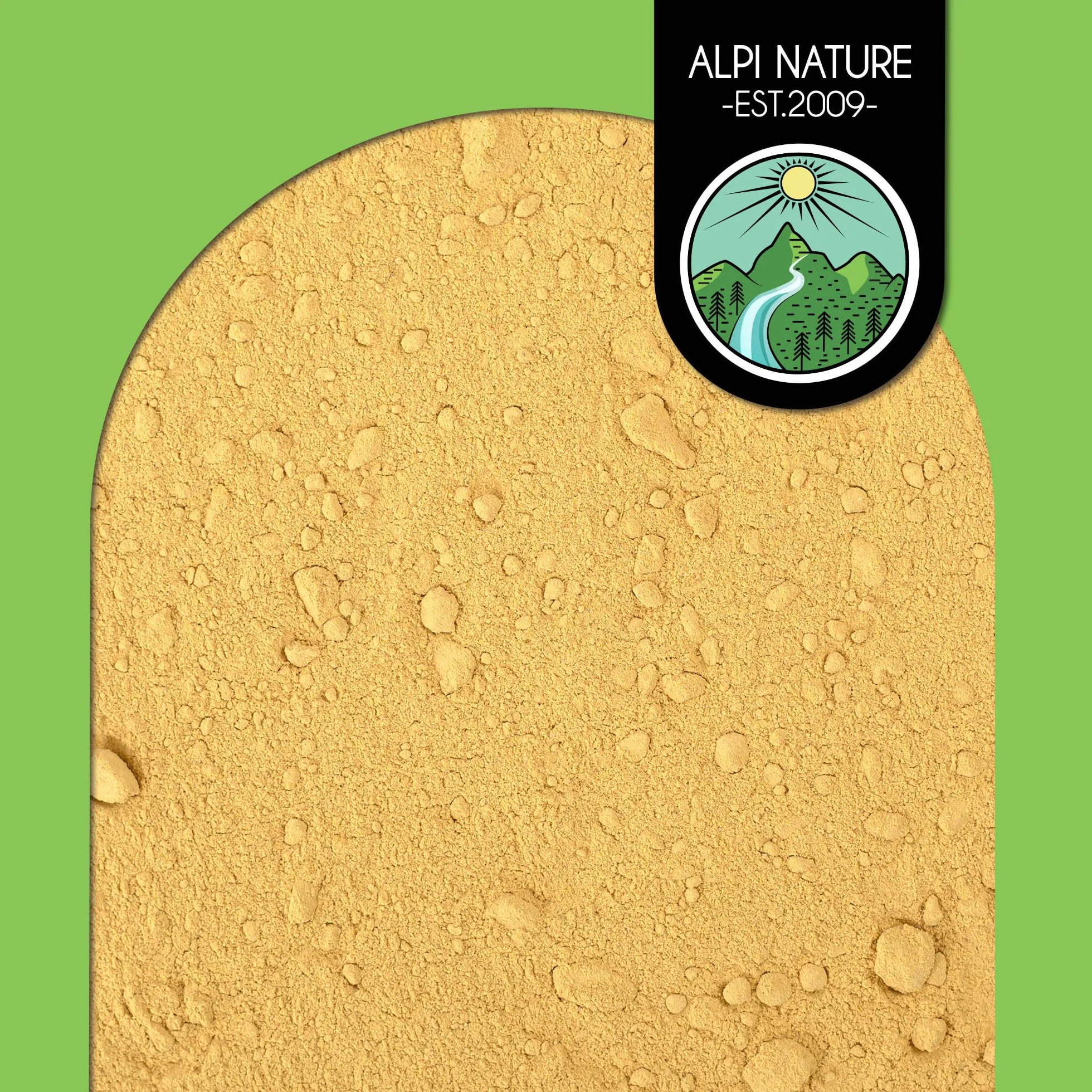 Alpi Nature Proszek z Imbiru 250g, Suszony i Mielony Korzeń Imbiru do Gotowania i Pieczenia