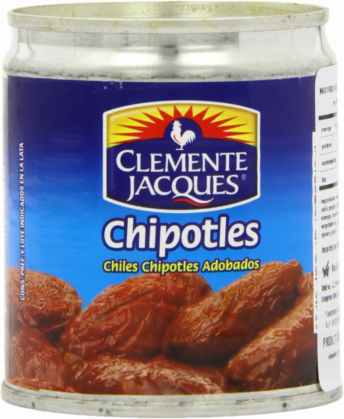 Clemente Jacques Chipotles in Adobo 210g