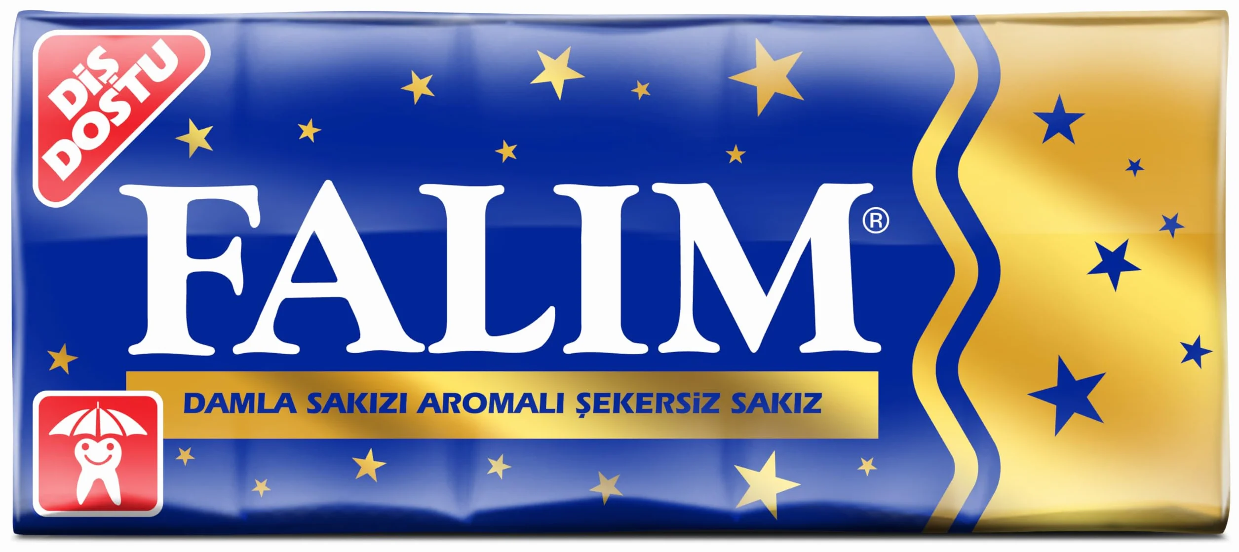 Falim Mastix, guma do żucia, Damla, w pudełku, bez cukru, o smaku mastyksu (20 x 5 sztuk/140 g)