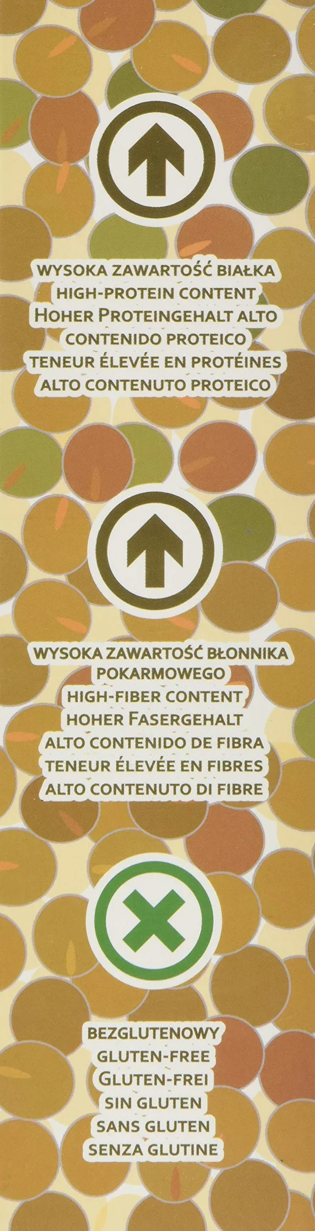 Diet-food - Bio Orange makaron sojowy Low Carb Protein Orange Soybean Fettuccine z witaminą B, kwas foliowy, witamina E, bezglutenowy i bogaty w białko, 200 g