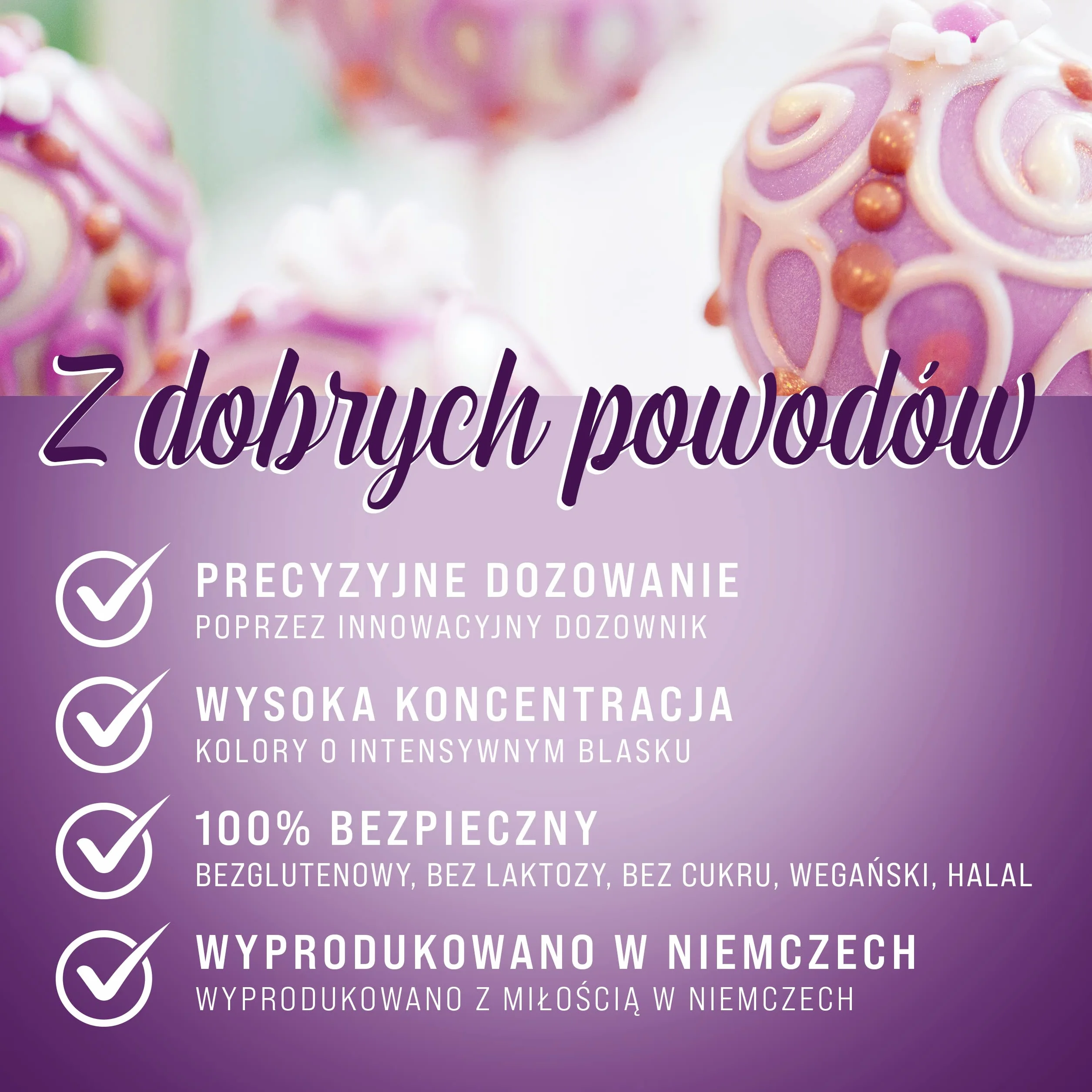Belissia Barwnik Spożywczy Fioletowy 10ml, wysoko skoncentrowany barwnik, wyprodukowany w Niemczech, bez cukru, płynny, do barwienia napojów, ciast, ciasta, polew i wielu innych.