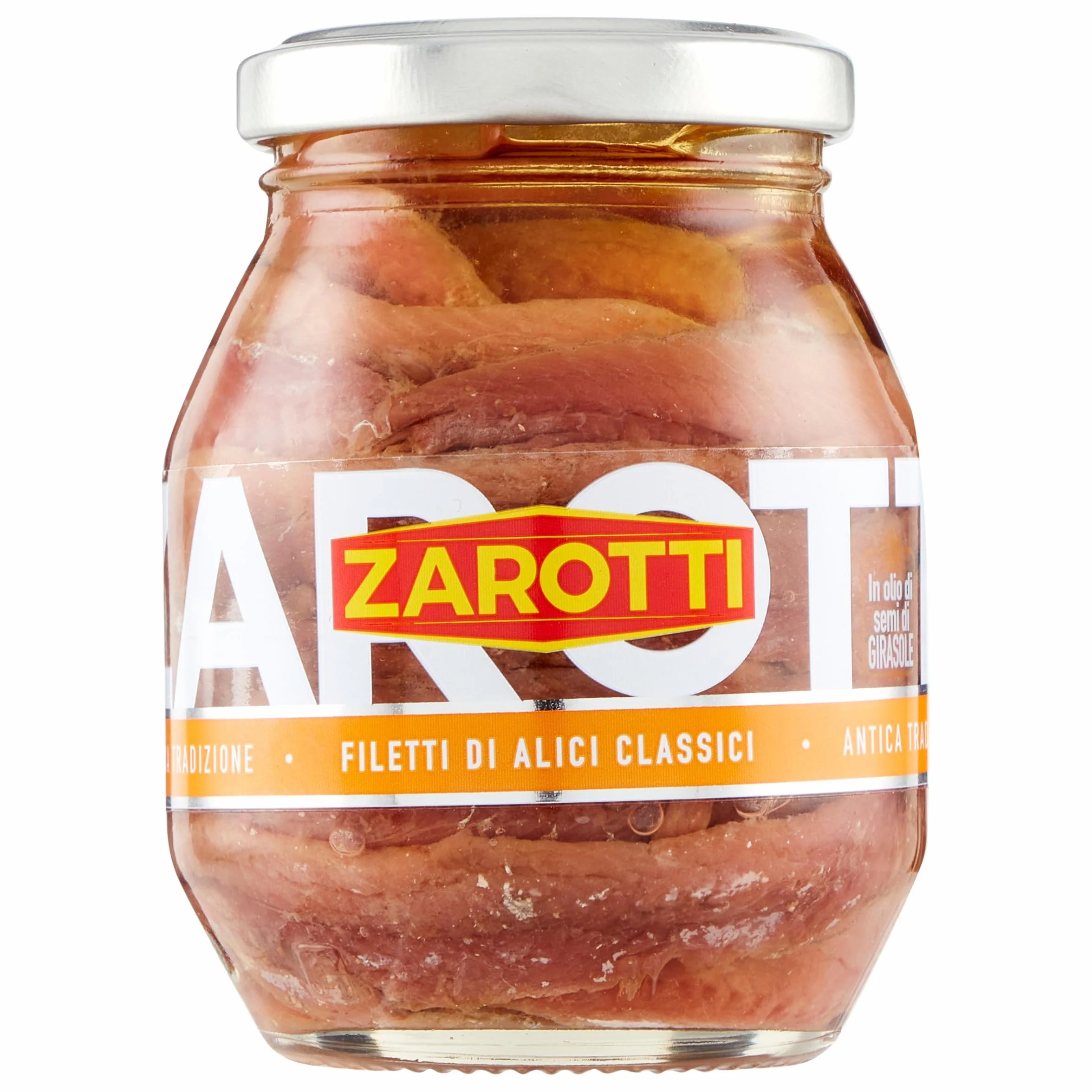 Filety z sardeli Filetti Di Alici 140g Zarotti anchois włoskie w słoiku