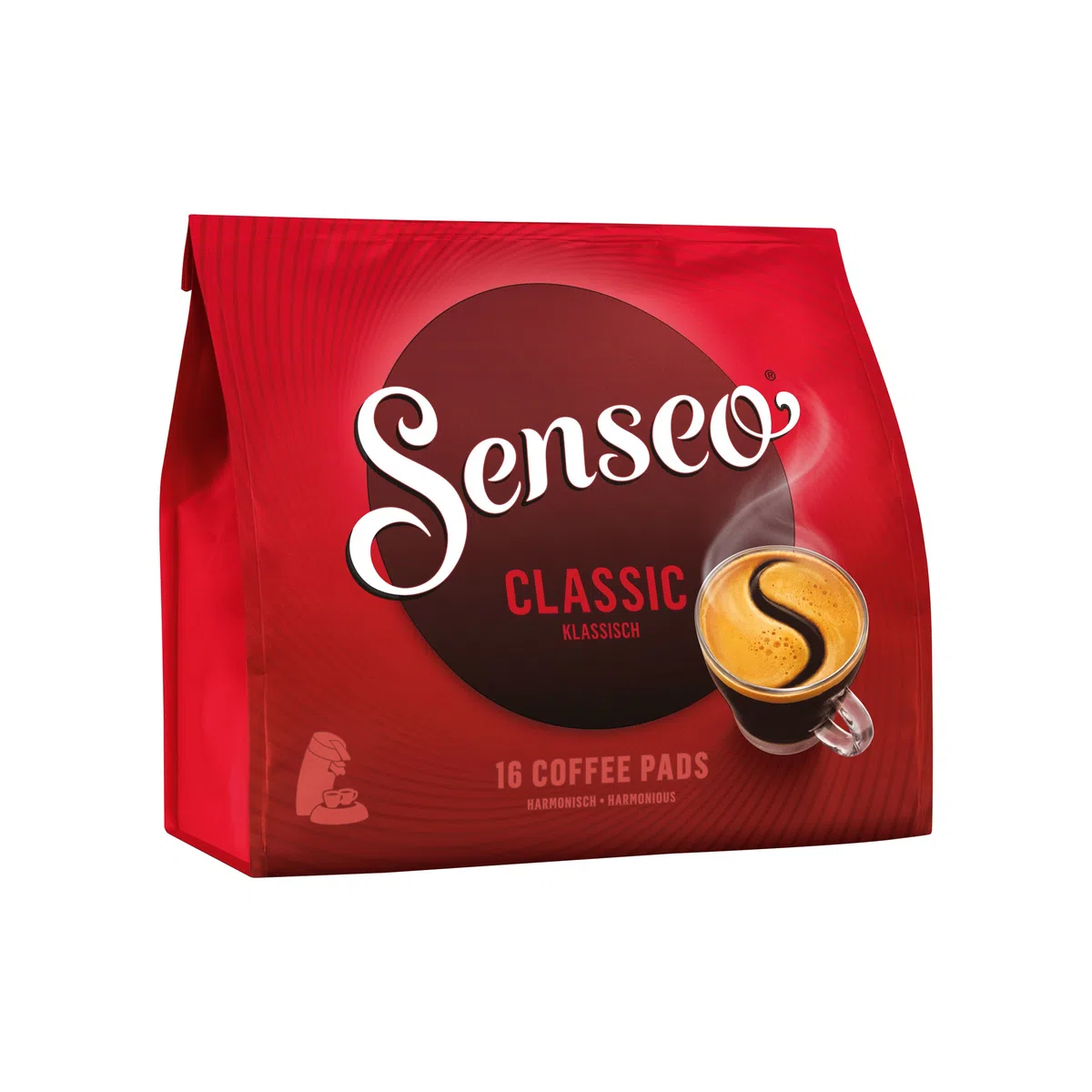 Senseo Classic, 16 saszetek do kawy, 5 szt. (5 x 111 g)